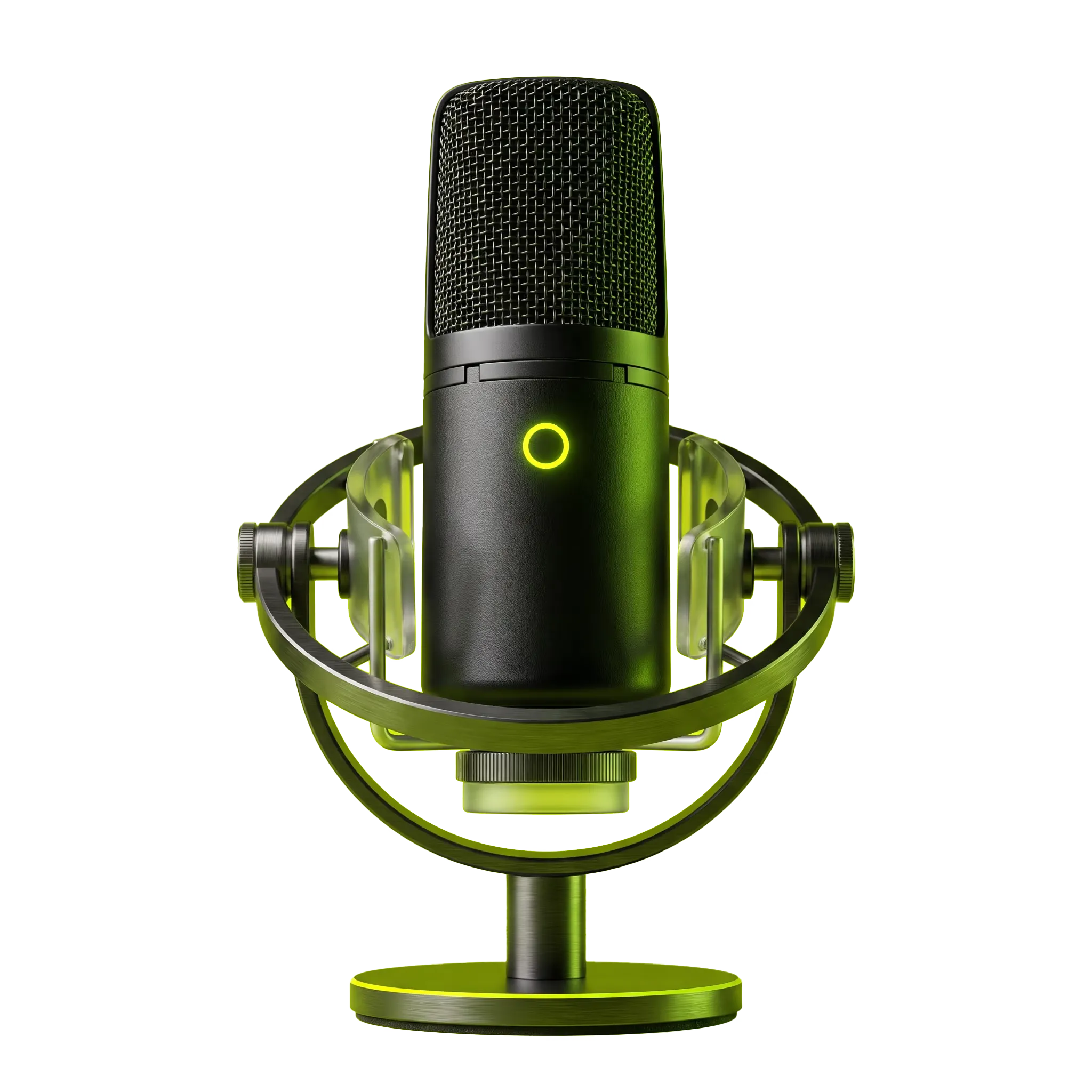 A studio microphone